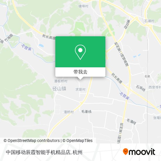 中国移动辰霞智能手机精品店地图