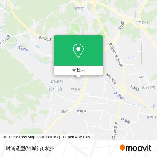 时尚造型(锦城街)地图
