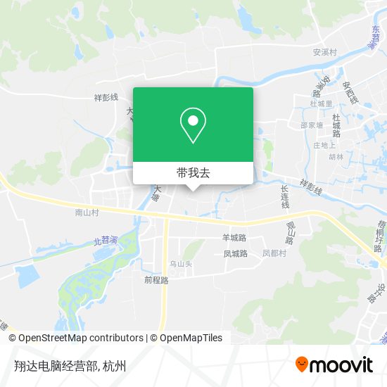 翔达电脑经营部地图
