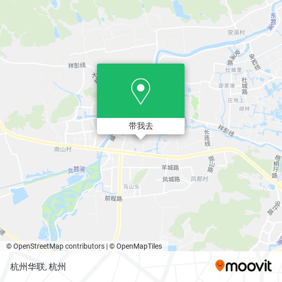 杭州华联地图
