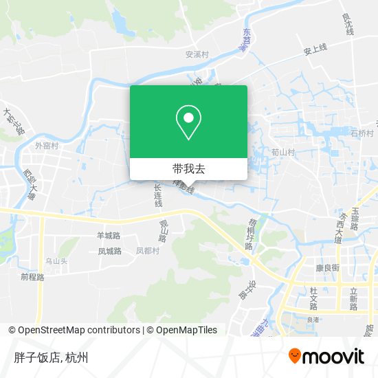胖子饭店地图