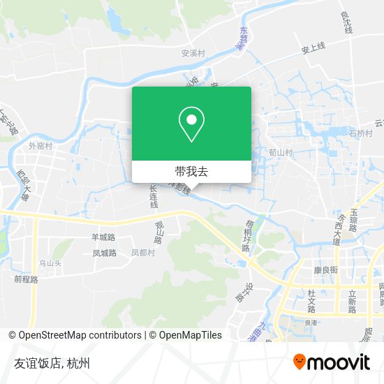 友谊饭店地图