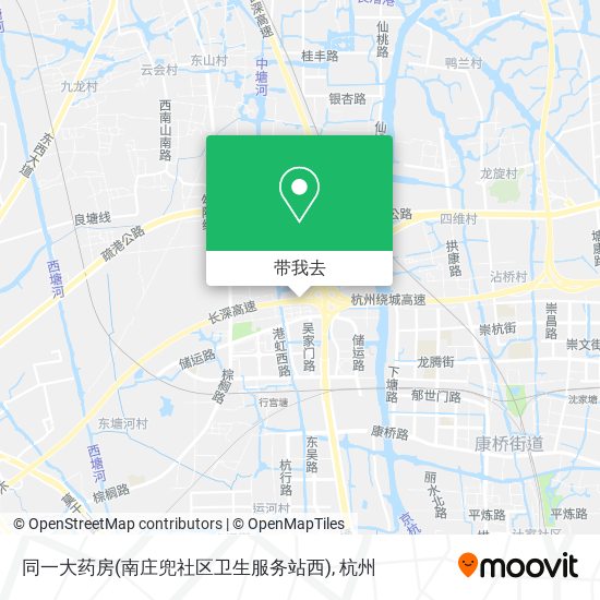 同一大药房(南庄兜社区卫生服务站西)地图
