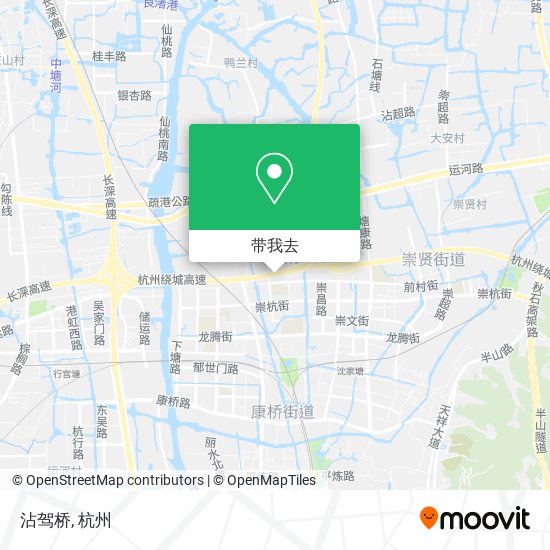沾驾桥地图