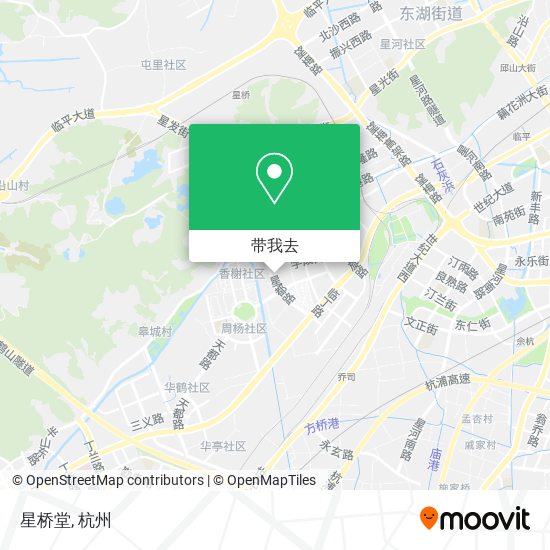 星桥堂地图