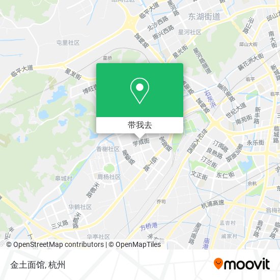 金土面馆地图