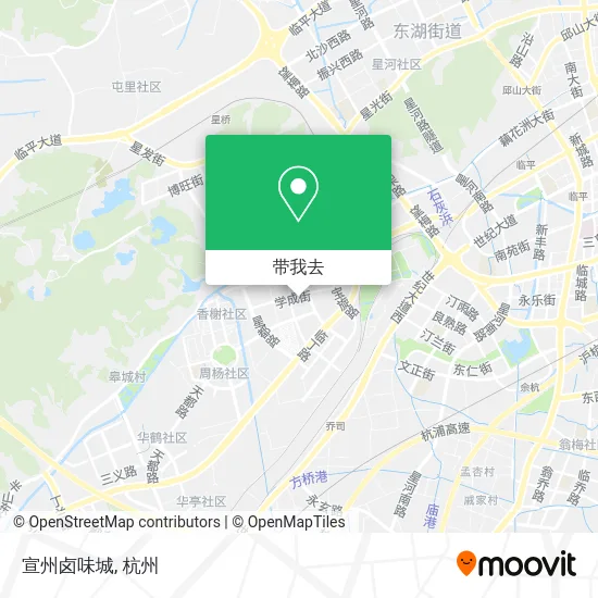 宣州卤味城地图