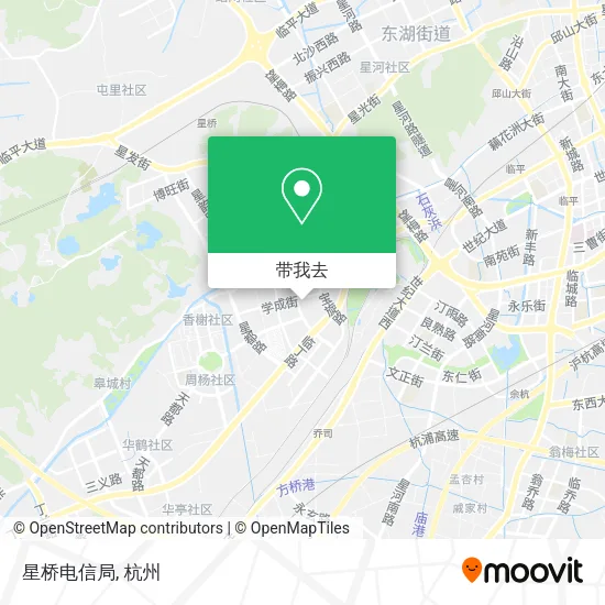 星桥电信局地图