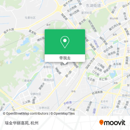 瑞金华丽嘉苑地图