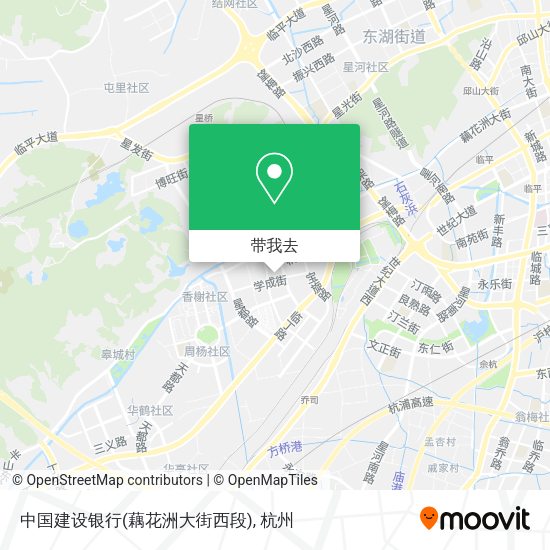 中国建设银行(藕花洲大街西段)地图