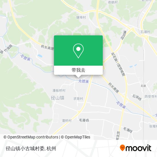 径山镇小古城村委地图