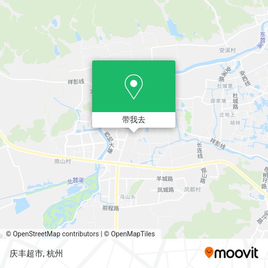 庆丰超市地图