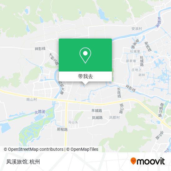 凤溪旅馆地图