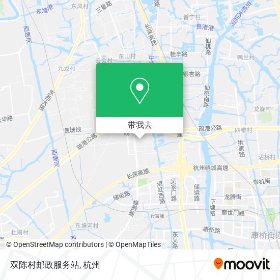 双陈村邮政服务站地图