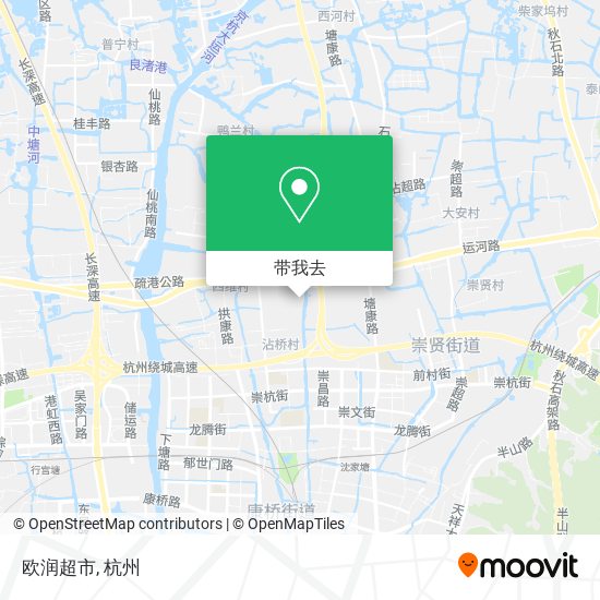 欧润超市地图