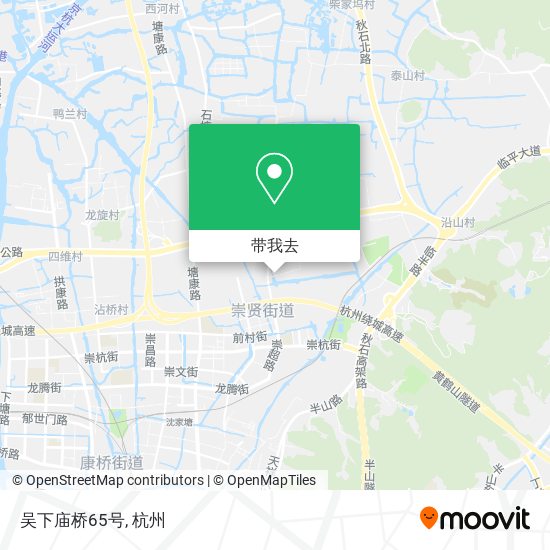 吴下庙桥65号地图