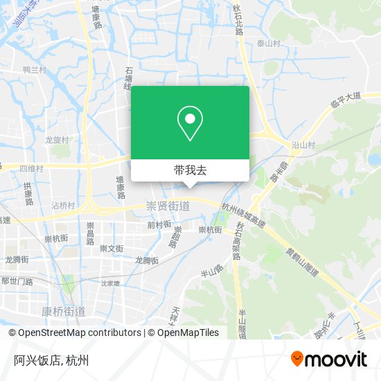 阿兴饭店地图