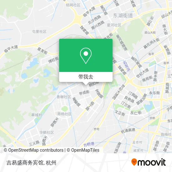 吉易盛商务宾馆地图