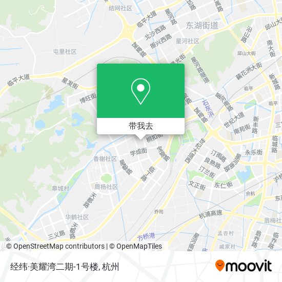 经纬·美耀湾二期-1号楼地图