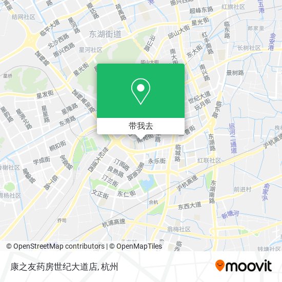 康之友药房世纪大道店地图