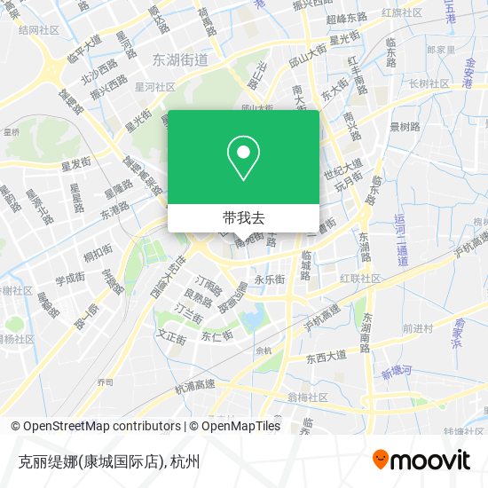 克丽缇娜(康城国际店)地图