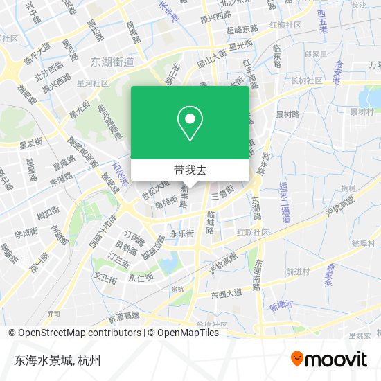 东海水景城地图