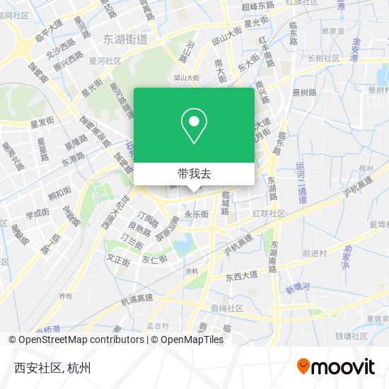 西安社区地图