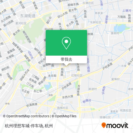 杭州理想车城-停车场地图