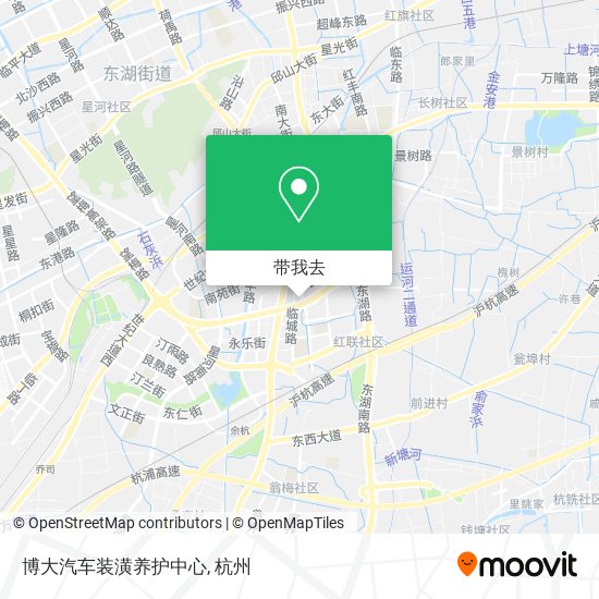 博大汽车装潢养护中心地图