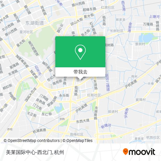 美莱国际中心-西北门地图
