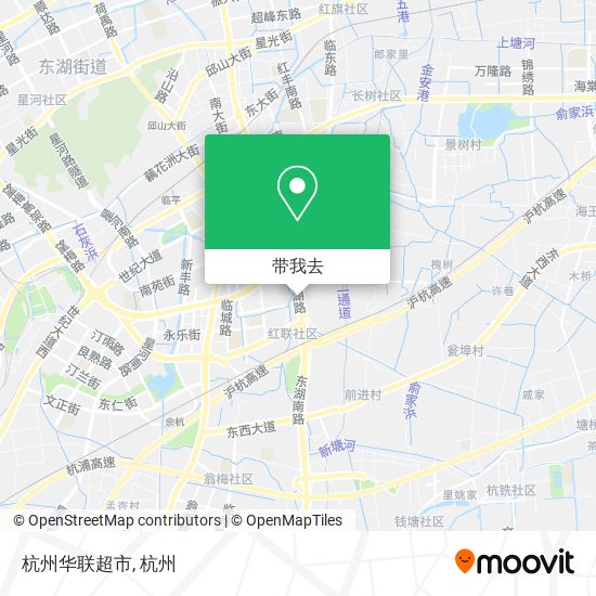 杭州华联超市地图