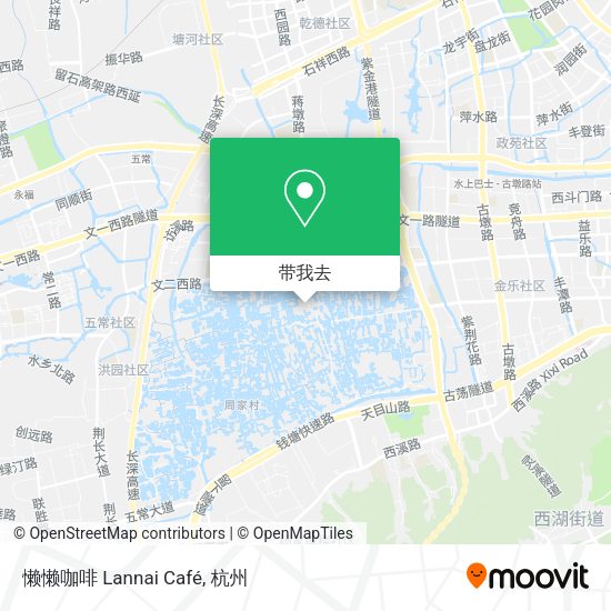 懒懒咖啡 Lannai Café地图