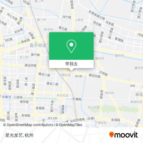 星光发艺地图
