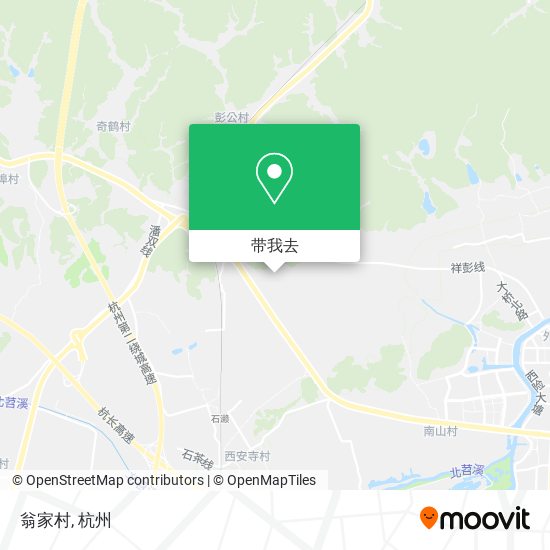 翁家村地图