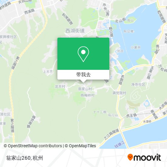 翁家山260地图