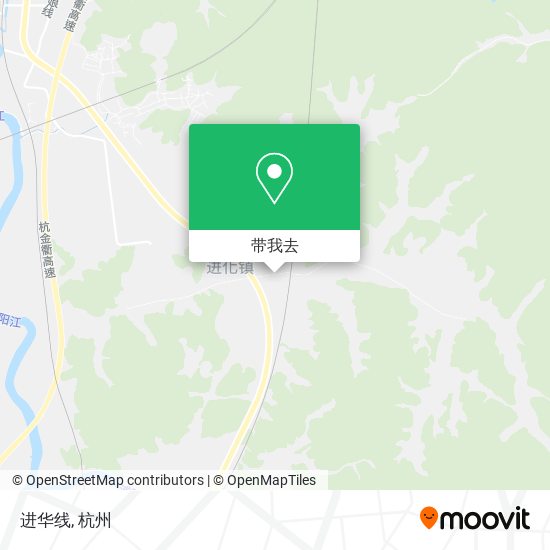 进华线地图