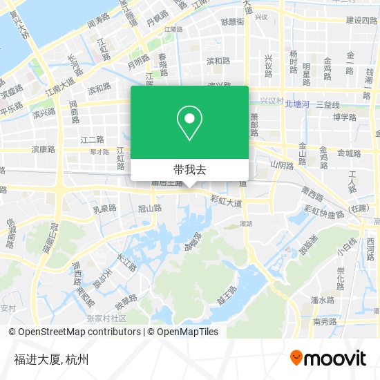 福进大厦地图