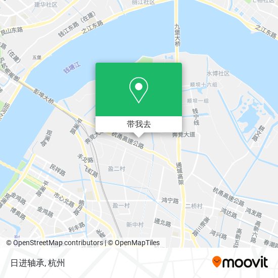 日进轴承地图