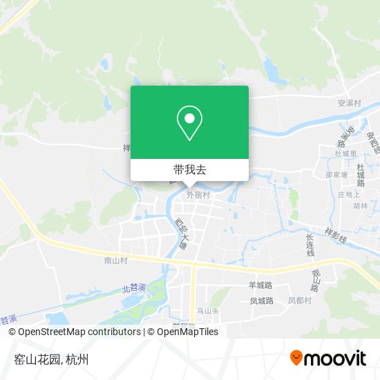 窑山花园地图