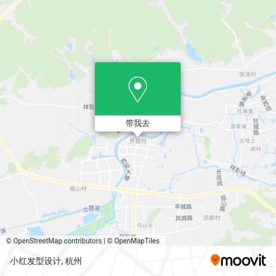 小红发型设计地图