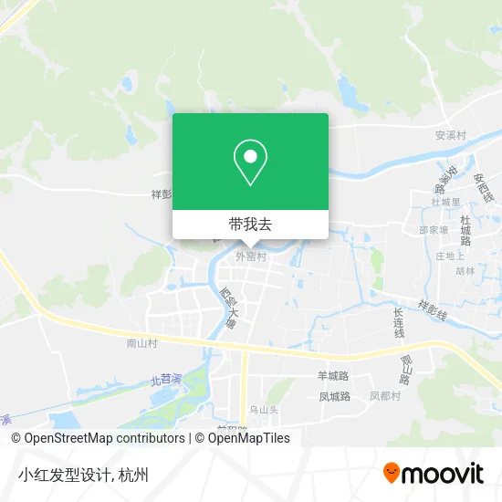 小红发型设计地图