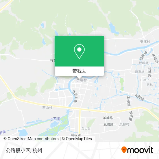 公路段小区地图