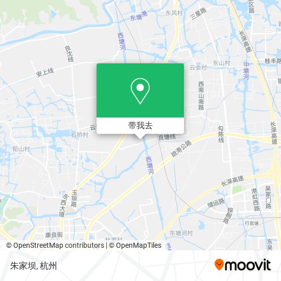 朱家坝地图