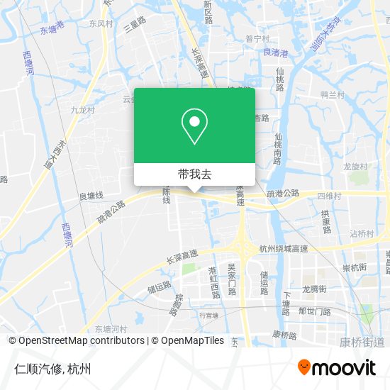 仁顺汽修地图
