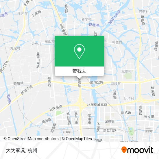 大为家具地图