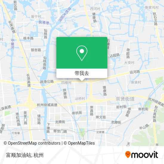 富顺加油站地图