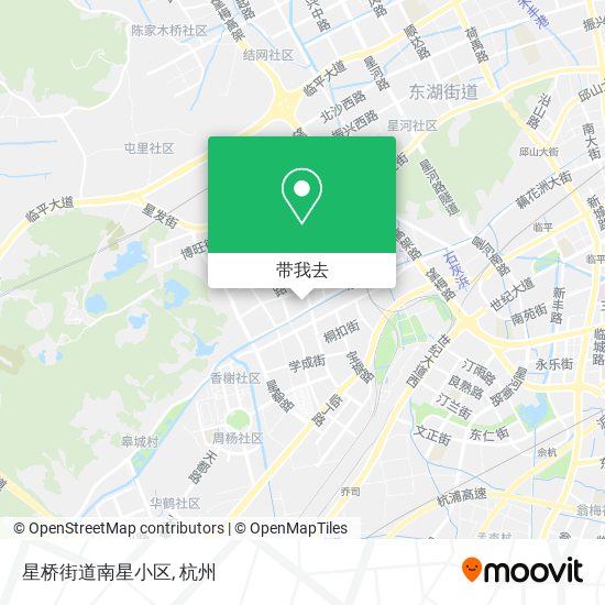 星桥街道南星小区地图