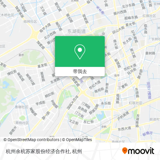 杭州余杭苏家股份经济合作社地图