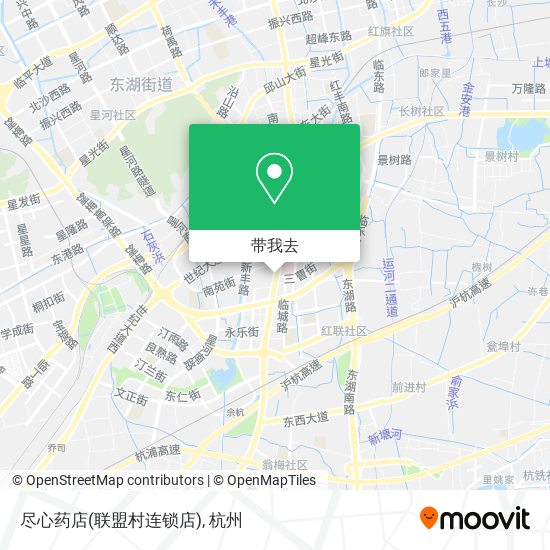 尽心药店(联盟村连锁店)地图