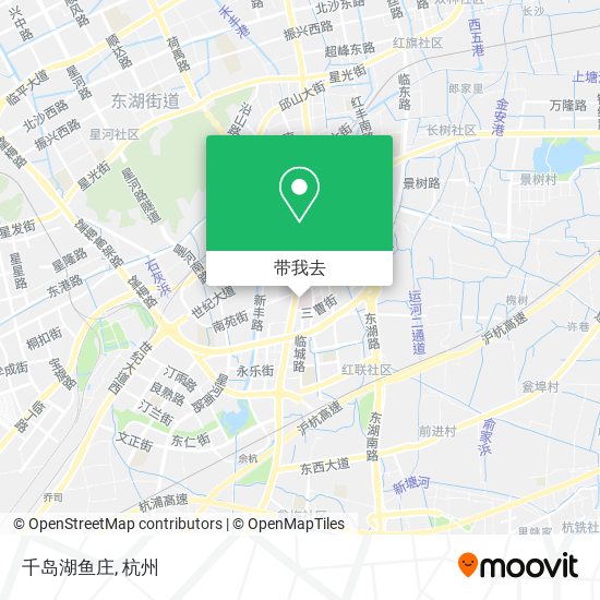 千岛湖鱼庄地图